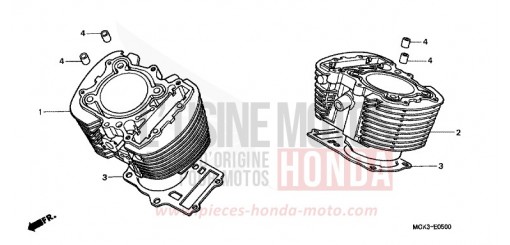 CYLINDRE VT1100C2Y de 2000